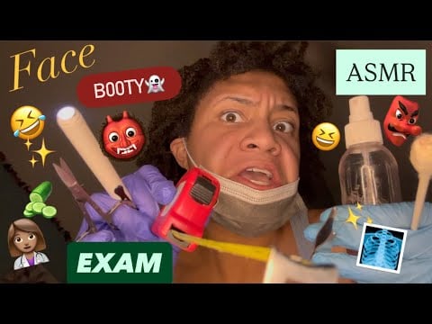 ASMR - Anal Exam & Face Exam