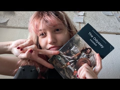 reading you The Odyssey ASMR part 2