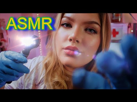 ASMR Medica Cuidando com O seu Ouvido e a Sua Pele *Dorme Rapido*