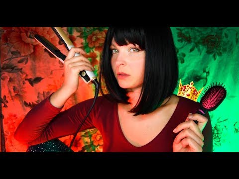 ASMR ROLEPLAY FRANÇAIS 💇‍♀️ UNE PESTE TE COIFFE ( asmr pour les BEAUX) Mean Girl, ciseaux, coiffeur