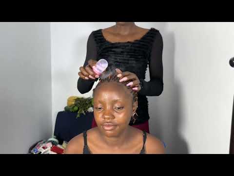 Ultimate ASMR: Scalp Oiling, Braids Scratching & Relaxing Head Massage