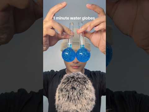the MOST SATISFYING water globes💧 #asmr #waterglobes #asmrvideo #markasmrofficial #shorts