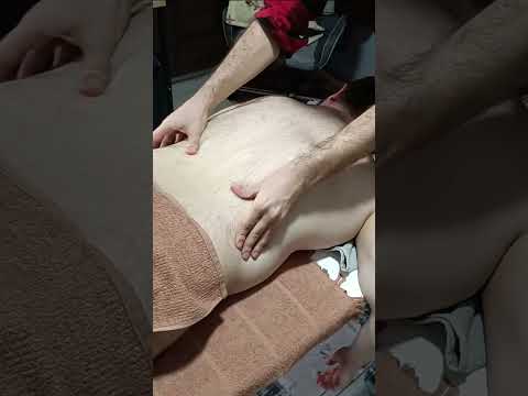 ASMR CHEST,LEG,FOOT,ARM,HAND,BACK,ABDOMINAL MASSAGE  #asmr #massage #shortsvideo #relaxing #chest