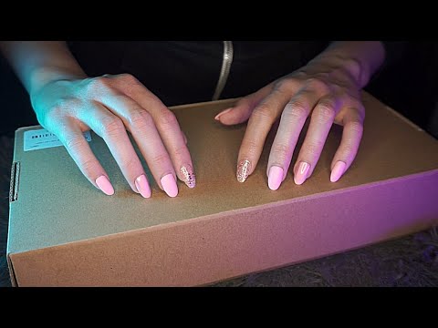 ASMR with Cardboard Boxes #2 | Tapping, Scratching, Tracing, Scratchy Tapping | No Talking