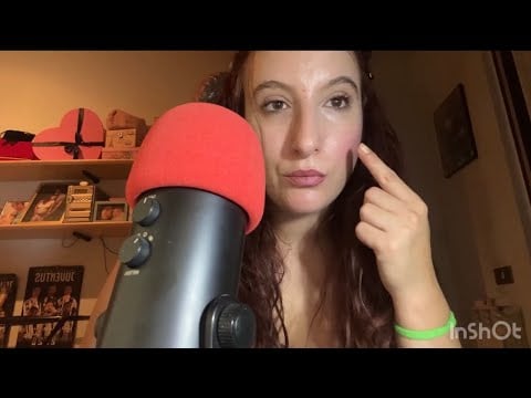 ASMR ~ MI TRUCCO METÀ VISO 🙈 proviamo nuovi prodotti ~OblyRED ASMR