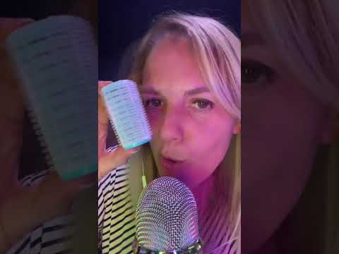 ASMR FR / Crépitements XXL avec des bigoudis #asmrfrançais #asmrfr #shortsasmr