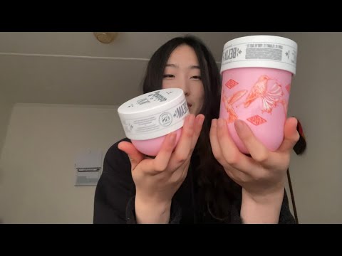 asmr it’s my birthday. (some hauls) :D