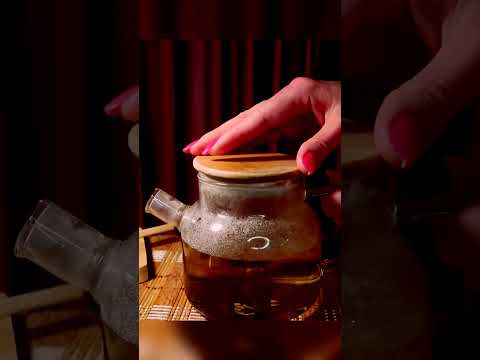 Tea brewing 🫖 #asmr #relaxing #teamaking