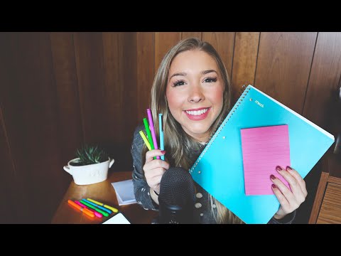 ASMR Back to School Tips & Tricks For Success