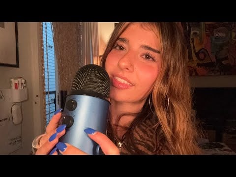 [ASMR] Mouth Sounds, Tongue Swirls, & Tapping