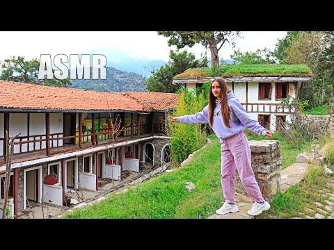 АСМР ЗАБРОШЕННЫЙ ОТЕЛЬ Деревня Триггеры ШЕПОТ 100% Мурашки | ASMR Abandoned HOTEL Whisper Triggers