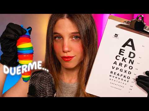 ASMR EXAMEN de la VISTA ✨ Roleplay oculista en español para dormir 🌙