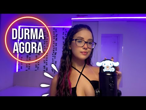 ASMR PARA QUEM PRECISA DORMIR RÁPIDO 😴 | sons de boca, tapping, scratching…