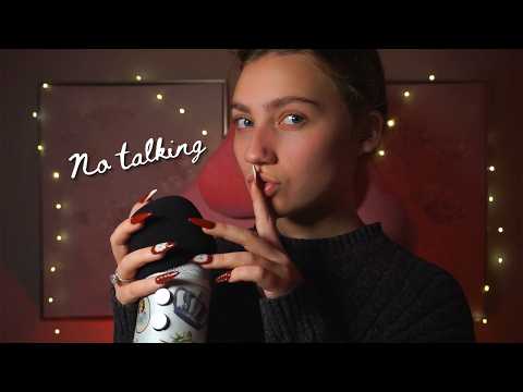 cozy background ASMR to study, read, or sleep ((no talking)) | Tingletober Day 3