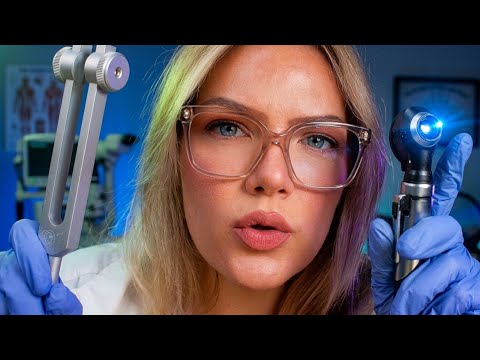 ASMR Binaural Perfection Test 👂 Meticulous Ear to Ear Medical Exam