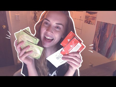 Unboxing February Sips By Box ASMR