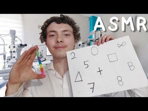 ASMR FR: Roleplay👁Examen des yeux Ophtalmologue👁