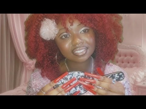 ASMR Getting You Ready for Dollywood 💗🎀(Makeup & Hair Roleplay) 