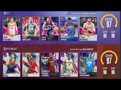 ASMR Gaming NBA2K21 MyTeam Relaxing Gameplay (NBA Playoffs / Draft Talk)