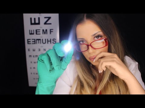 ASMR ROLEPLAY | GÖZ DOKTORU | ASMR SLEEP INDUCING EYE EXAM | TÜRKÇE ASMR