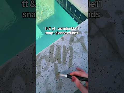 guess the celebrity asmr game at the pool #asmr #guess #asmrgame #fyp tapping sounds adhd whispers