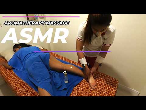 ASMR: Ginger Oil Body Sports Massage! | #massageasmr #asmr