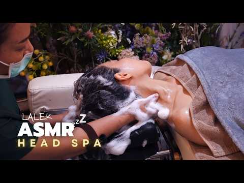 Deep Healing Head Spa with the BEST NECK Massage | ASMR Real Spa