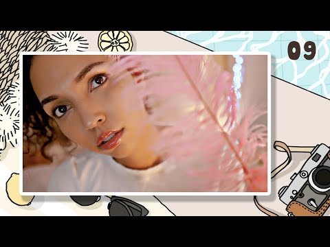 Carnet d'été ASMR 📔 Blabla time + Plume magique (Chuchotements, visuel, Sk sk)