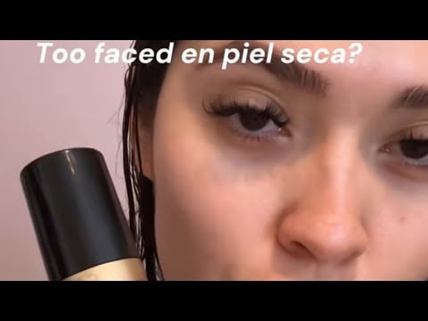 Poniendo a prueba el corrector de too faced con in hack de la crema Nivea #fypviral #makeup #parati 