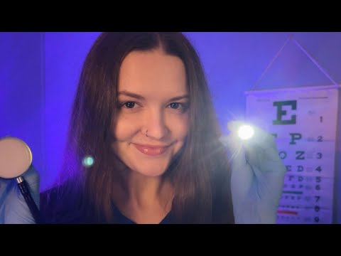 ASMR Nurse Cranial Nerve Exam 🩺 👂 Soft Spoken Roleplay