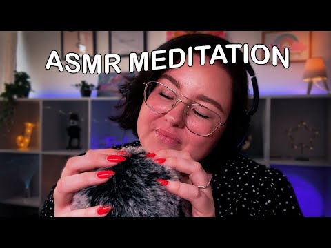 ASMR MEDITATION ♥ Självkärlek & Acceptans, Body Scan ♥ Stressa ner (med spamusik)