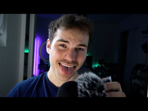 ASMR Intense Mouth Sounds w/ Mic Brushing (Wet, Dry, Fast and Aggressive)