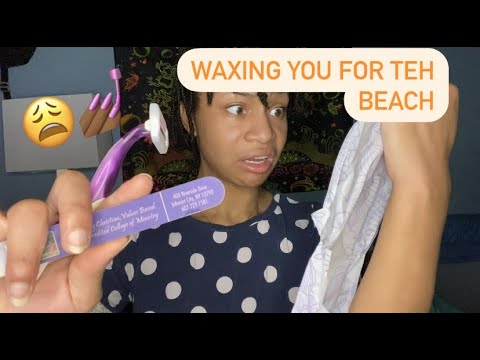ASMR - Waxing that Azz (Gabby)