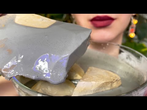 ЛЮБИМОЕ СОЧЕТАНИЕ 😍 Уральская + голубая узбечка | Ural + Blue uzbek clays | ASMR