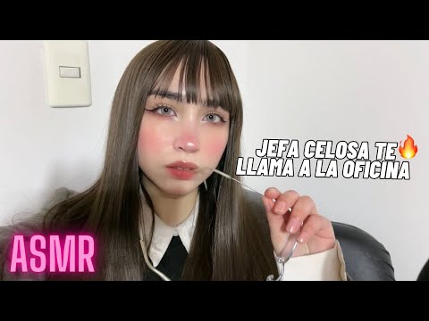 ASMR| Jefa CELOSA Te Llama a la OFICINA! 🔥💢 (Roleplay)