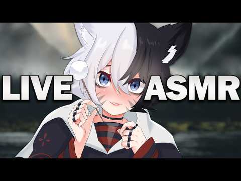 🌙 Live ASMR | Stay Awhile & Let The Stress Melt Away 🤍