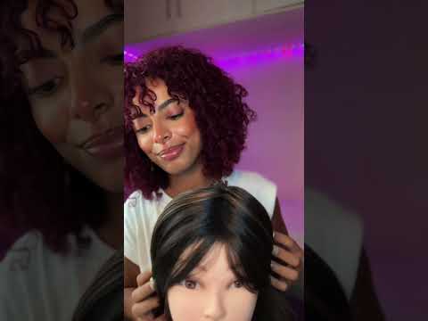 Colando sua lace pela primeira vez 🥰 | parte 2 #asmrbrasil #triggersforsleep #tingles #visualtingle