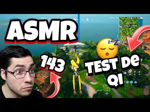 ASMR Français • Je fait un TEST de QI 😴💤 (c'est catastrophique 😭)