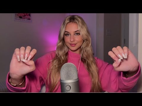 ASMR Random Fast Tapping, Nail Tapping, Mic Scratching 💋 Whispering