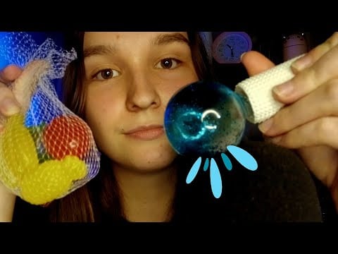 ASMR SONS MOLHADOS (sons de líquidos para dormir)