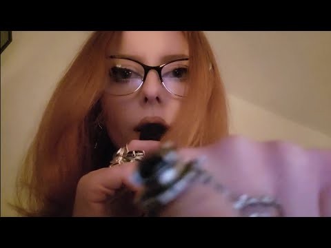 LoFi ASMR Word Repetition, Hand Movements & Camera Touching