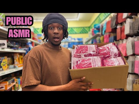 ASMR in Public for the FIRST Time