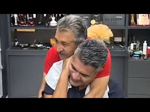 Cilt Bakımı • Kafa Masajı • Saç & Sakal Kesimi | Relaxing ASMR LIVE ✂️🫧