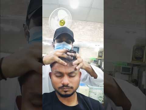 WORLD'S BEST HEAD & UPPER BODY MASSAGE BY YASIR 🇦🇪   #trending #asmr #massage #viral #shorts