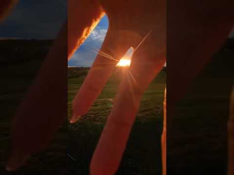 ASMR Can you believe this sunset? 😍 #asmr #cameratappingasmr #shorts