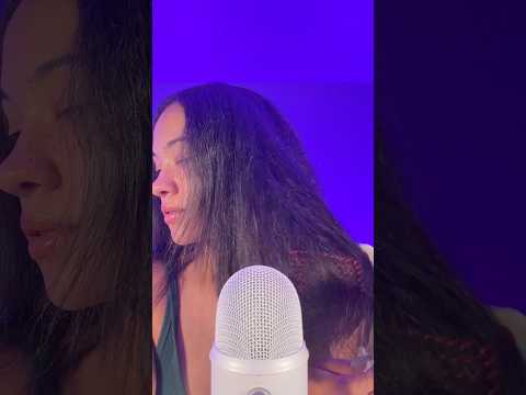 Brushing my hair ASMR #asmr  #shorts