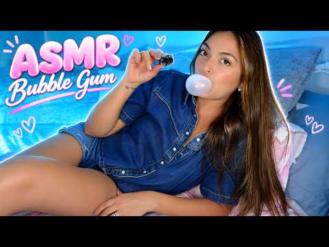 ASMR Bubble Gum in Bed 🫧 You Asked for This... Mouth Sounds & Soft Speaking