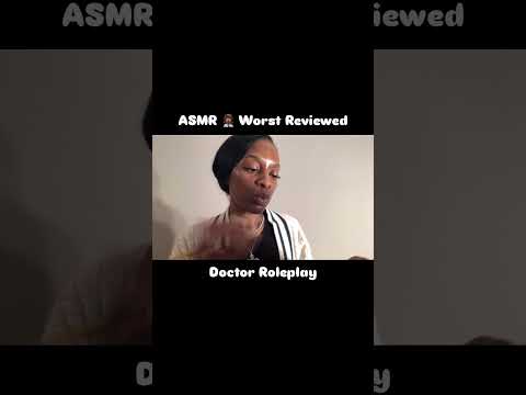 ASMR Worst Reviewed Doctor Appt Roleplay #personalattention