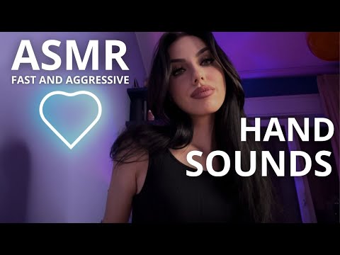 ASMR - HAND SOUNDS VELOCI E AGGRESSIVI, SNAPPING E NAIL TAPPING