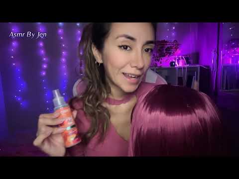 ASMR Roleplay Salon (Corte de cabello/Tratamiento y masajes)